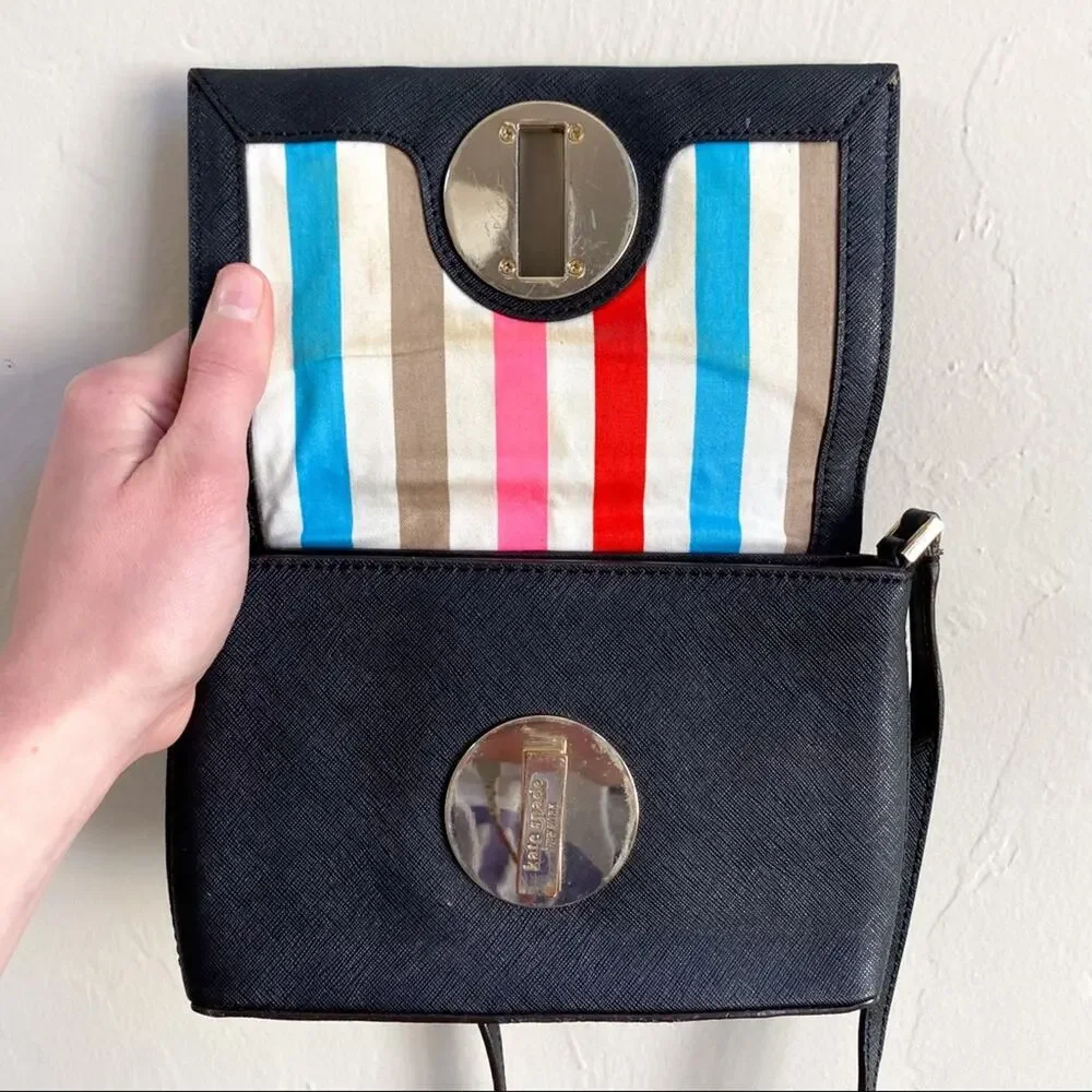 Kate Spade Newbury Lane Sally Black Crossbody‎ Bag